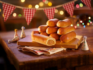 Brabantse worstenbroodjes als traktatie op een verjaardag