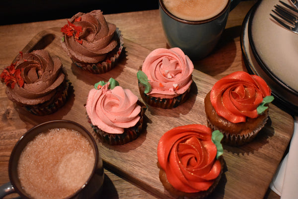Cupcakes (Vegan, Glutenvrij, Lactosevrij )
